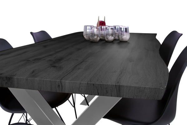 #graufarben #180x90 #x-gestellsilber