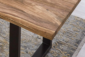 #sheeshamnaturfarben #240x100 #u-gestellschwarz