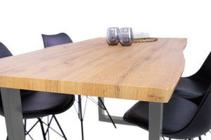 #wildeichenfarben #160x85 #u-gestellsilber