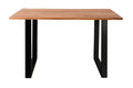 #sheeshamteakfarben #160x85 #u-gestellschwarz