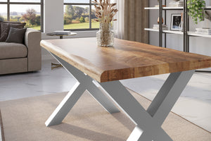 #mangoroughfarben #140x80 #x-gestellsilber