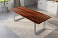 #nussbaumfarben #280x100 #u-gestellsilber