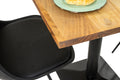#naturfarben #75x75 #säulen-gestelleckigschwarz