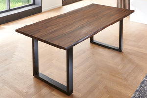 #wengefarben #180x90 #u-gestellsilber