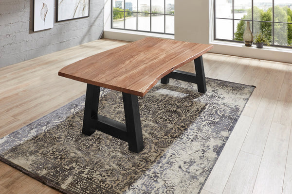 #naturfarben #140x80 #a-gestellschwarz