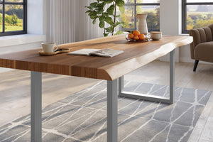 #naturfarben #240x120 #u-gestellsilber