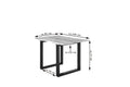 #naturfarben #140x80 #u-gestellschwarz