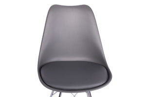 #grau #55cm #metallgestellchrom