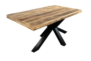 #mangonaturfarben #140x80 #spider-gestellschwarz