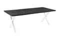 #graufarben #220x100 #x-gestellweiß