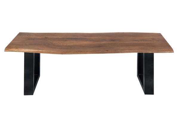 #nussbaumfarben #140cm #u-gestellschwarz