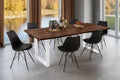 #nussbaumfarben #220x100 #u-gestellweiß