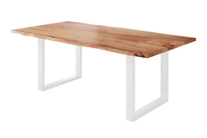 #naturfarben #220x100 #u-gestellweiß