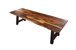 #sheeshamnaturfarbenlackiert #280x100 #a-gestellschwarz