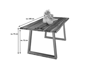 #140x80 #v-gestelledelstahl