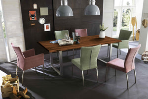 #nussbaumfarben #120x80 #u-gestellsilber