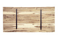 #naturfarbenlackiert #200x100 #spider-gestellschwarz