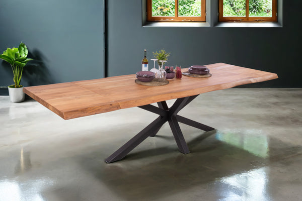 #naturfarben #180(280)x90 #spider-gestellschwarz