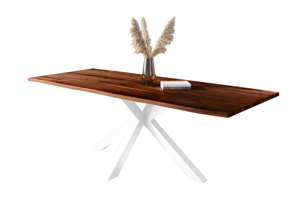 #nussbaumfarben #260x100 #spider-gestellweiß