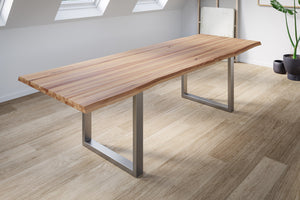#naturfarben #240x100 #u-gestellsilber
