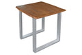 #nussbaumfarben #90x90 #u-gestellsilber