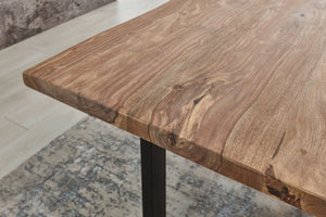 #sheeshamnaturfarben #220x100 #u-gestellschwarz
