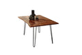#nussbaumfarben #90x90 #hairpin-gestellschwarz