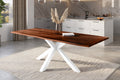 #nussbaumfarben #260x100 #spider-gestellweiß