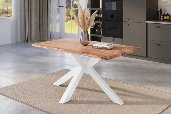 #naturfarben #120x80 #spider-gestellweiß