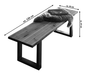 #naturfarben #120cm #u-gestellschwarz