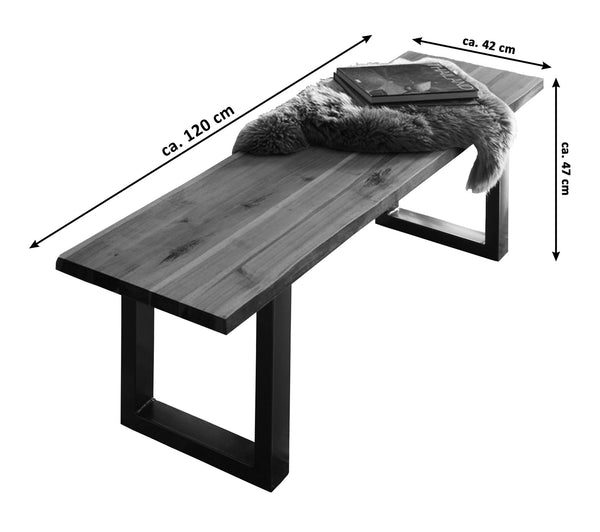 #naturfarben #120cm #u-gestellschwarz