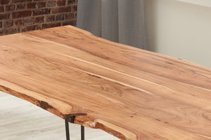 #naturfarben #220x100 #hairpin-gestellschwarz