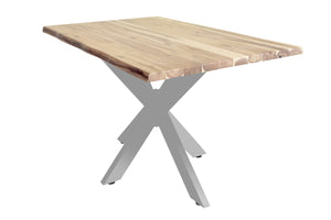 #naturfarbenlackiert #120x80 #spider-gestellsilber