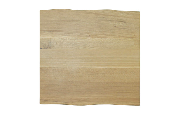 #eichenaturfarbengeölt #80x80 #säulen-gestelleckigschwarz