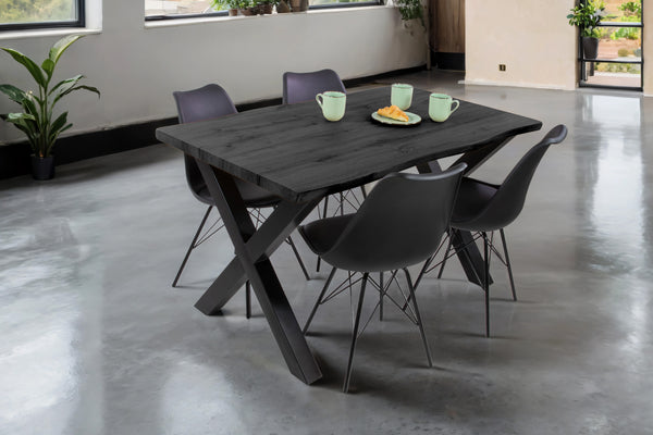 #graufarben #140x80 #x-gestellschwarz