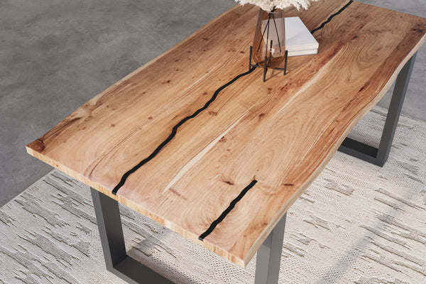 #naturfarben #140x80 #u-gestellschwarz