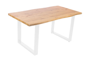 #wildeichenfarben #160x85 #u-gestellweiß