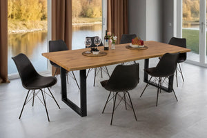#wildeichenfarben #240x100 #u-gestellschwarz