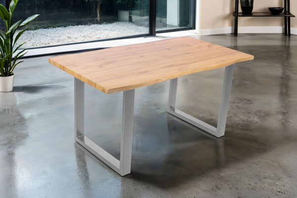 #wildeichenfarben #160x85 #u-gestellsilber