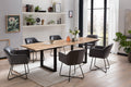 #naturfarben #140(220)x90 #u-gestellschwarz
