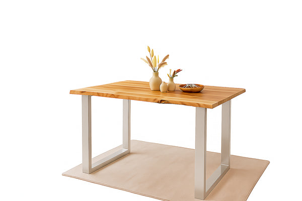 #naturfarben #120x80 #u-gestellsilber
