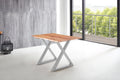 #naturfarben #120x80 #x-gestellsilber