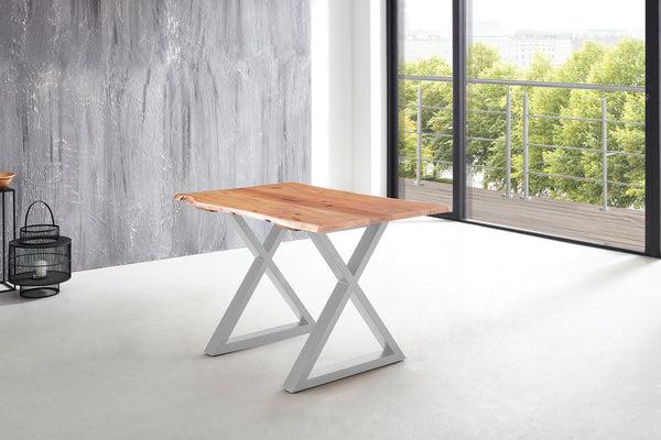 #naturfarben #120x80 #x-gestellsilber
