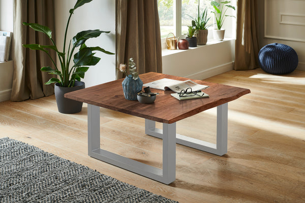 #nussbaumfarben #80x80 #u-gestellsilber