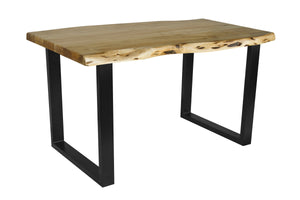 #eichenfarben #140x80 #u-gestellschwarz