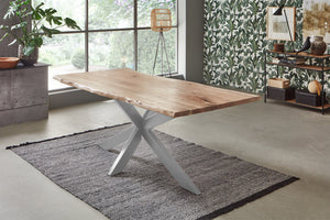 #naturfarben #220x100 #spider-gestellsilber
