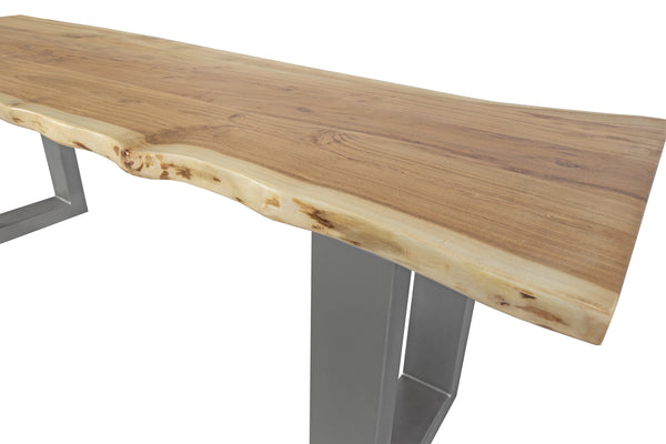 #naturfarben #120cm #u-gestellsilber