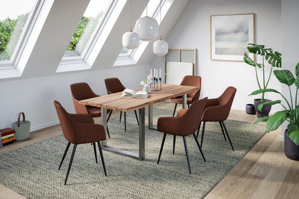 #naturfarben #180x90 #u-gestellsilber