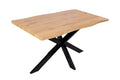 #wildeichenfarben #140x80 #spider-gestellschwarz