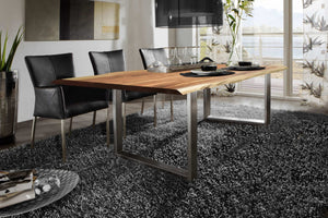 #naturfarben #220x100 #u-gestellsilber